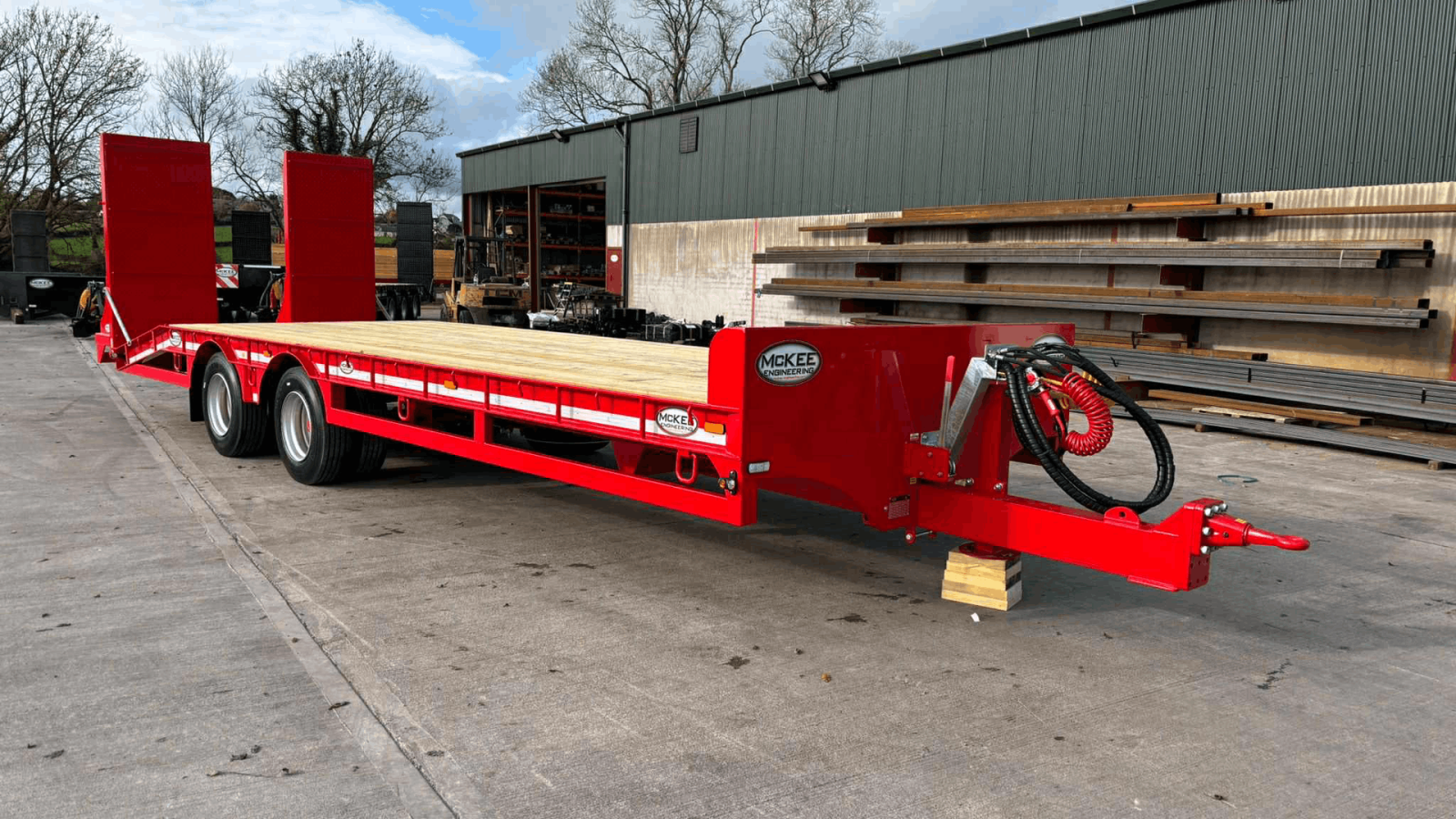 Tieflader tipa Sonstige 21T LL maskintransportvogn, Gebrauchtmaschine u Mariager (Slika 1)