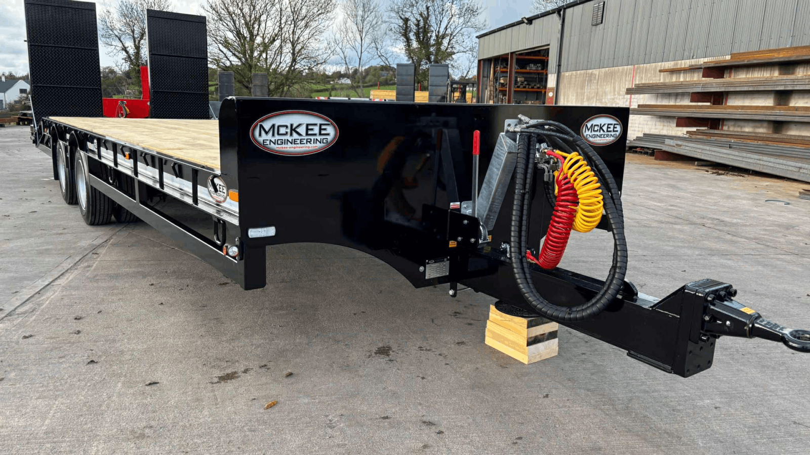 Tieflader tipa Sonstige 21T LL Maskintransportvogn, Gebrauchtmaschine u Mariager (Slika 2)