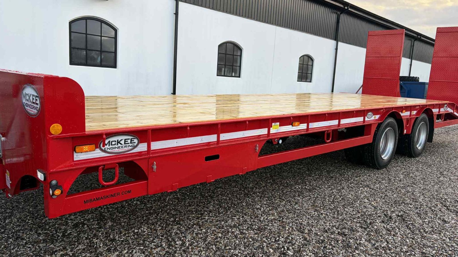 Tieflader типа Sonstige 21T LL Maskintransportvogn, Gebrauchtmaschine в Mariager (Фотография 7)