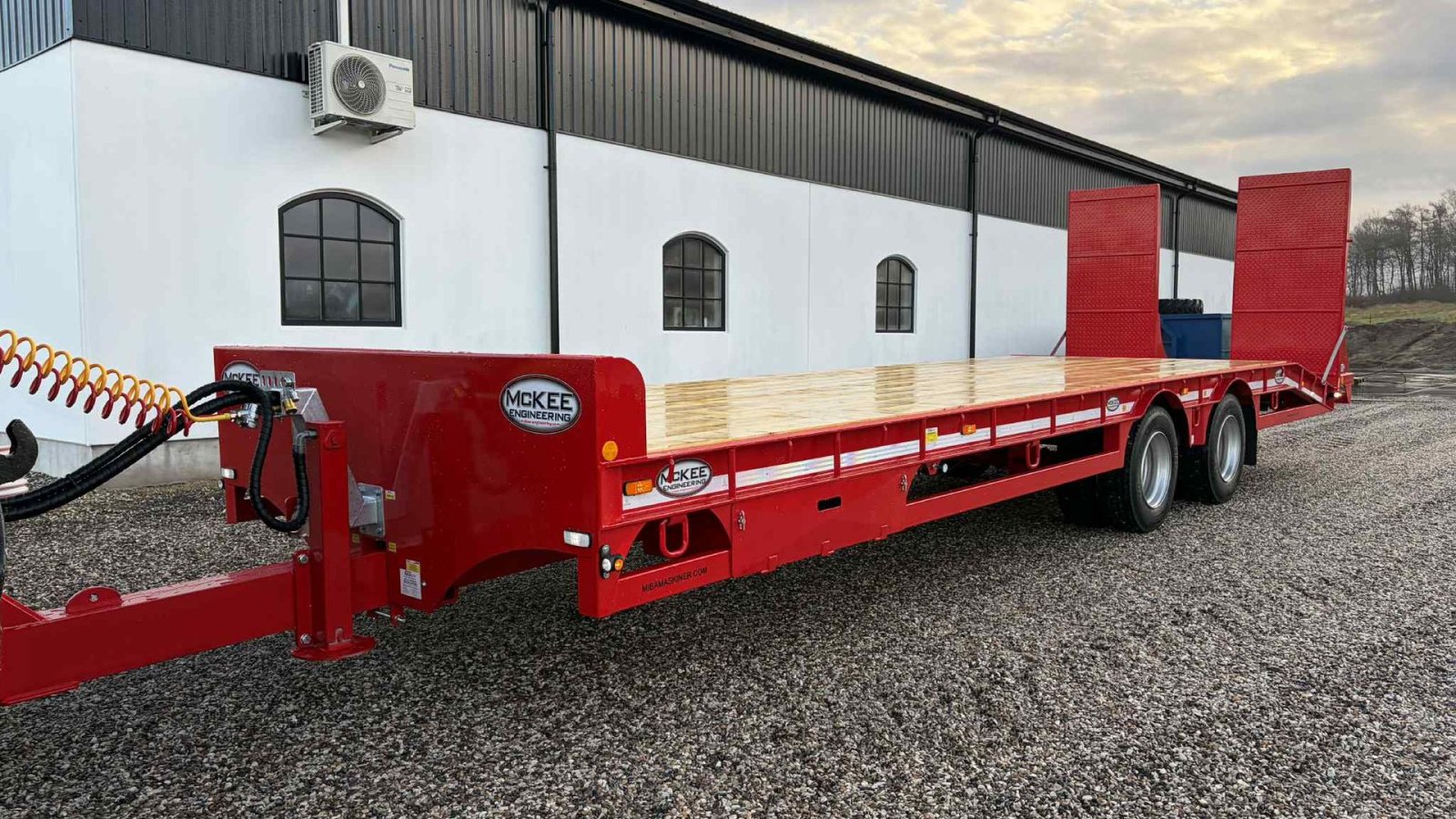 Tieflader типа Sonstige 21T LL Maskintransportvogn, Gebrauchtmaschine в Mariager (Фотография 8)