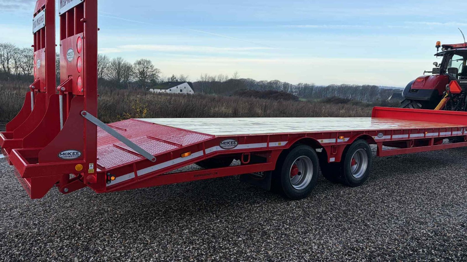 Tieflader типа Sonstige 21T LL Maskintransportvogn, Gebrauchtmaschine в Mariager (Фотография 3)