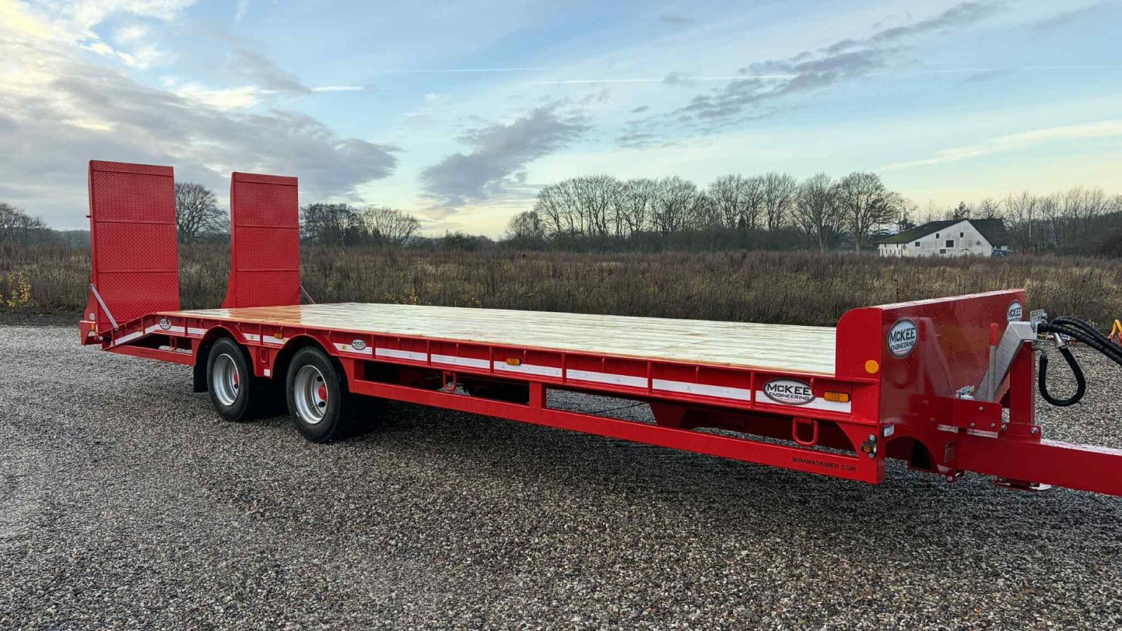 Tieflader типа Sonstige 21T LL Maskintransportvogn, Gebrauchtmaschine в Mariager (Фотография 1)