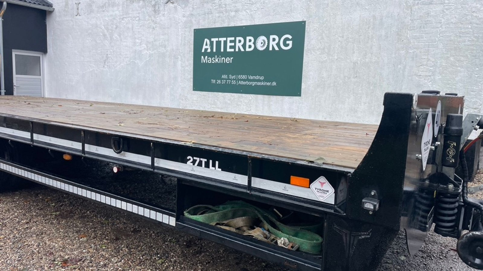 Tieflader des Typs Sonstige 27TLL Blokvogn, Gebrauchtmaschine in Nykøbing Mors (Bild 4)