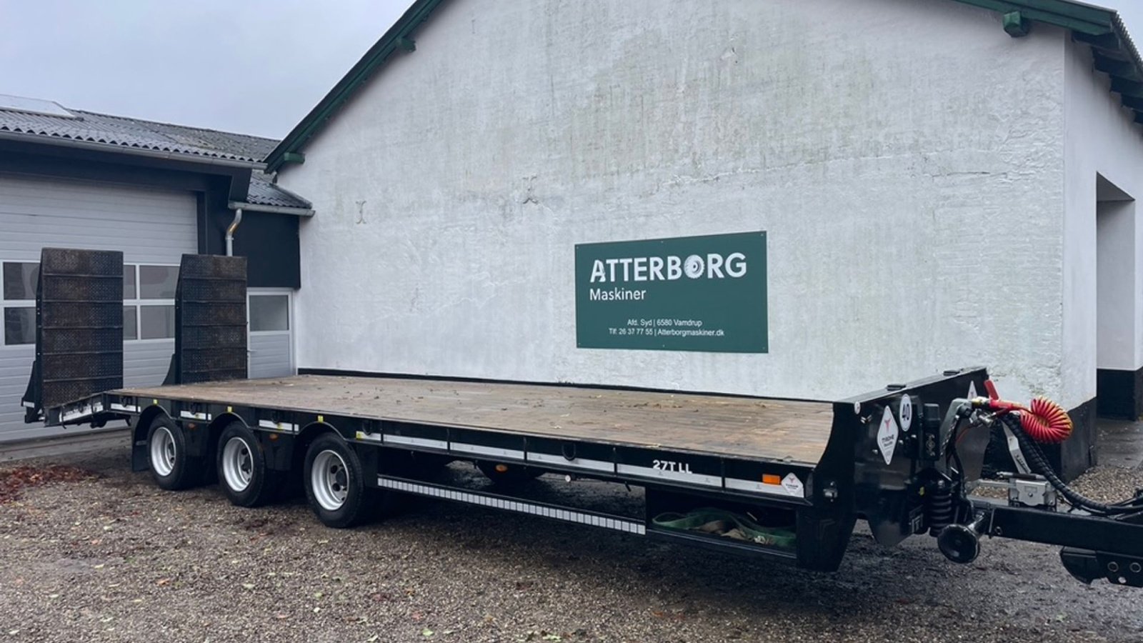 Tieflader des Typs Sonstige 27TLL Blokvogn, Gebrauchtmaschine in Nykøbing Mors (Bild 1)