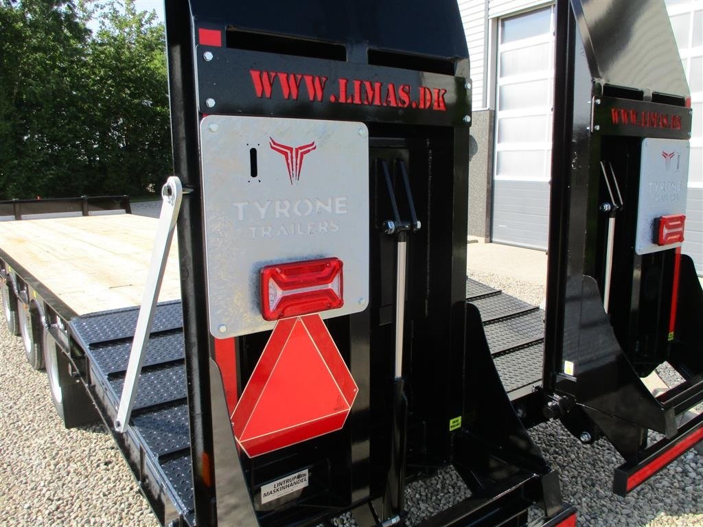 Tieflader tip Sonstige 27TLL LANG MODEL med kombi bremser, både luft og hydrauliske bremser. Affjedret træk og affjedret aksler. Med hydrauliske ramper og værktøjskasse, Gebrauchtmaschine in Lintrup (Poză 20)