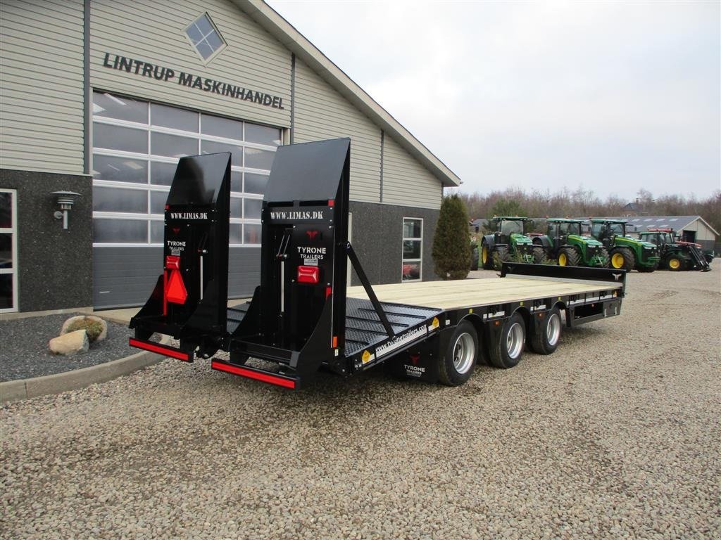 Tieflader typu Sonstige 27TLL med kombi bremser, både luft og hydrauliske bremser. Affjedret træk og affjedret aksler. Med hydrauliske ramper og værktøjskasse, Gebrauchtmaschine v Lintrup (Obrázek 10)