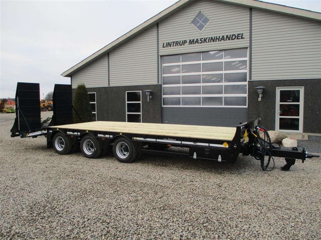 Tieflader typu Sonstige 27TLL med kombi bremser, både luft og hydrauliske bremser. Affjedret træk og affjedret aksler. Med hydrauliske ramper og værktøjskasse, Gebrauchtmaschine v Lintrup (Obrázek 12)