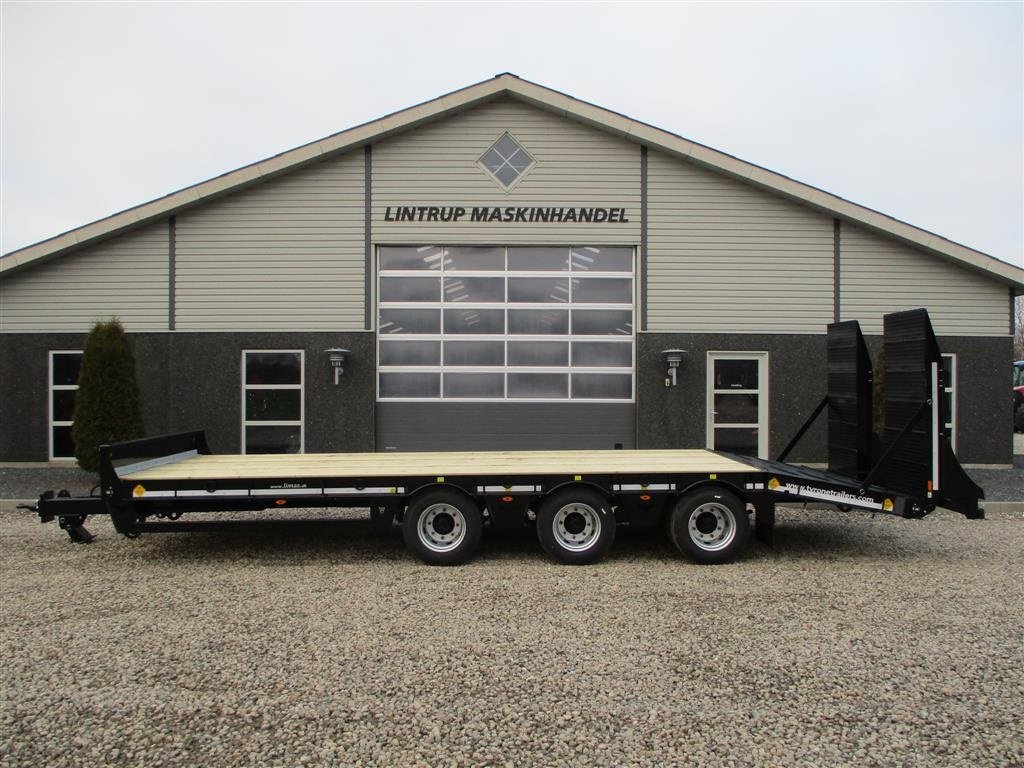 Tieflader typu Sonstige 27TLL med kombi bremser, både luft og hydrauliske bremser. Affjedret træk og affjedret aksler. Med hydrauliske ramper og værktøjskasse, Gebrauchtmaschine v Lintrup (Obrázek 14)