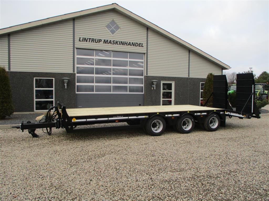 Tieflader typu Sonstige 27TLL med kombi bremser, både luft og hydrauliske bremser. Affjedret træk og affjedret aksler. Med hydrauliske ramper og værktøjskasse, Gebrauchtmaschine v Lintrup (Obrázek 15)