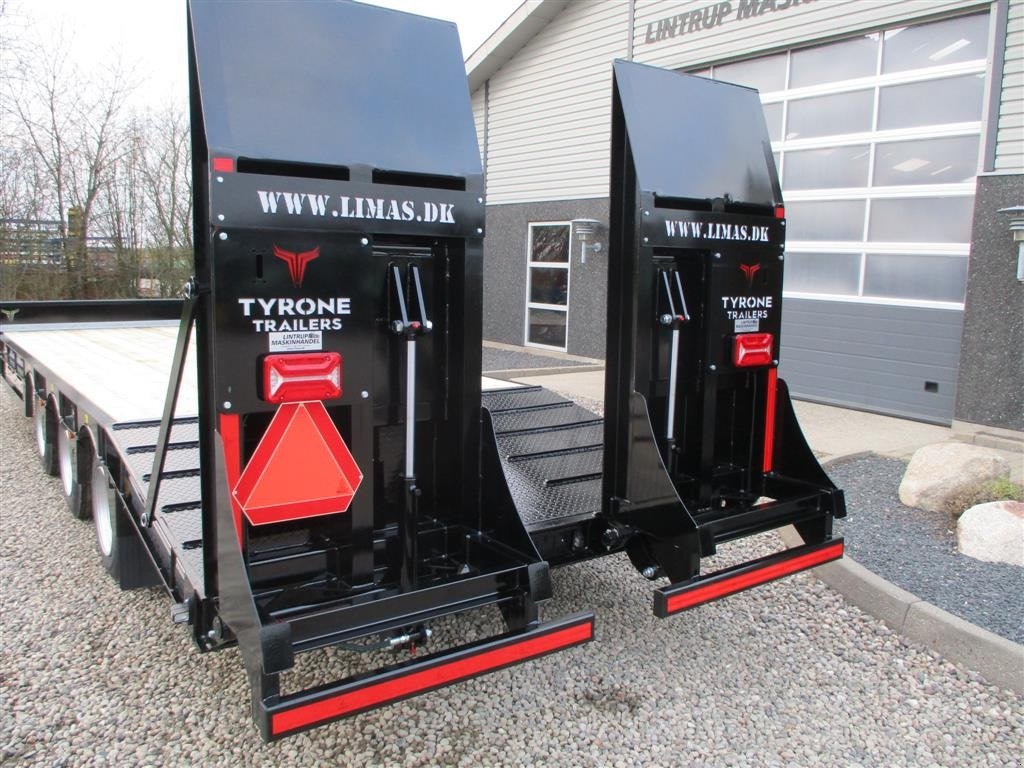 Tieflader typu Sonstige 27TLL med kombi bremser, både luft og hydrauliske bremser. Affjedret træk og affjedret aksler. Med hydrauliske ramper og værktøjskasse, Gebrauchtmaschine v Lintrup (Obrázek 20)