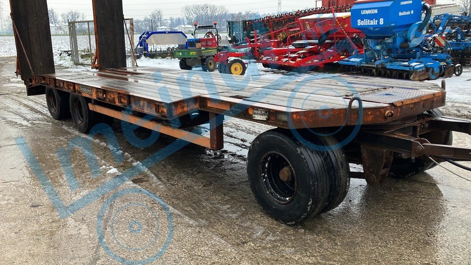 Tieflader от тип Sonstige 3 Achs Tieflader, Gebrauchtmaschine в Eferding (Снимка 4)