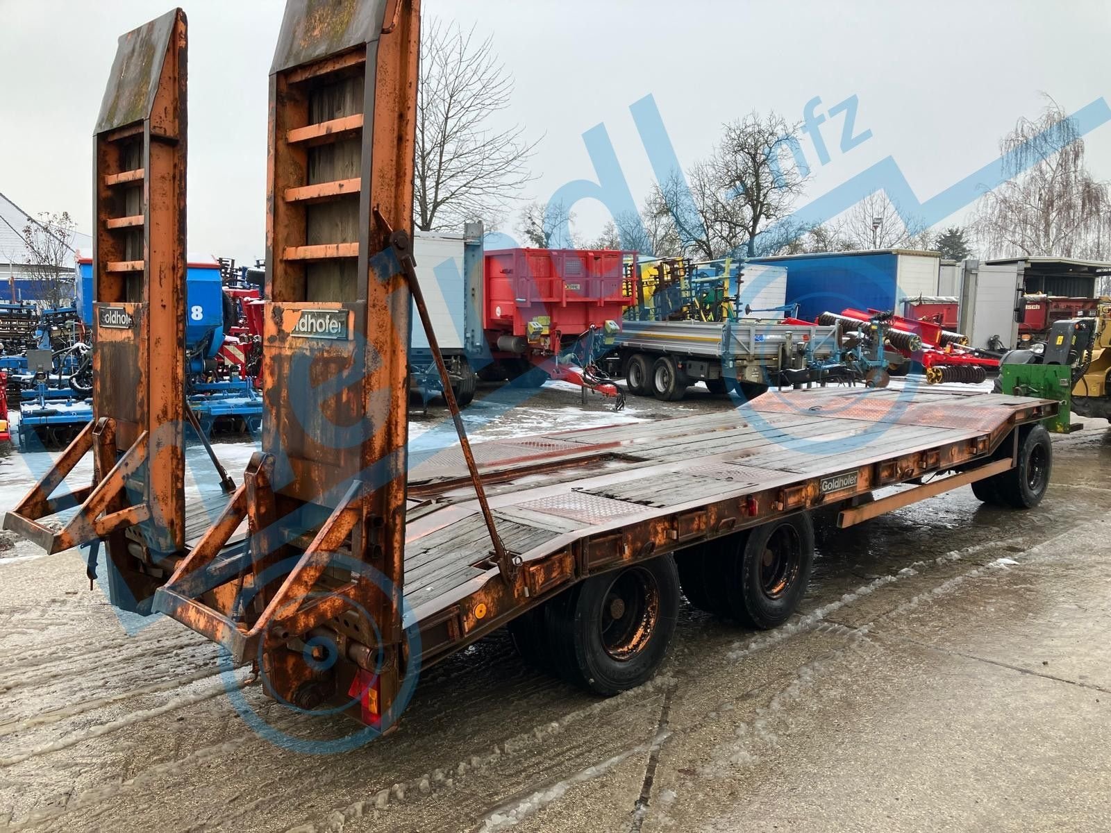 Tieflader от тип Sonstige 3 Achs Tieflader, Gebrauchtmaschine в Eferding (Снимка 7)