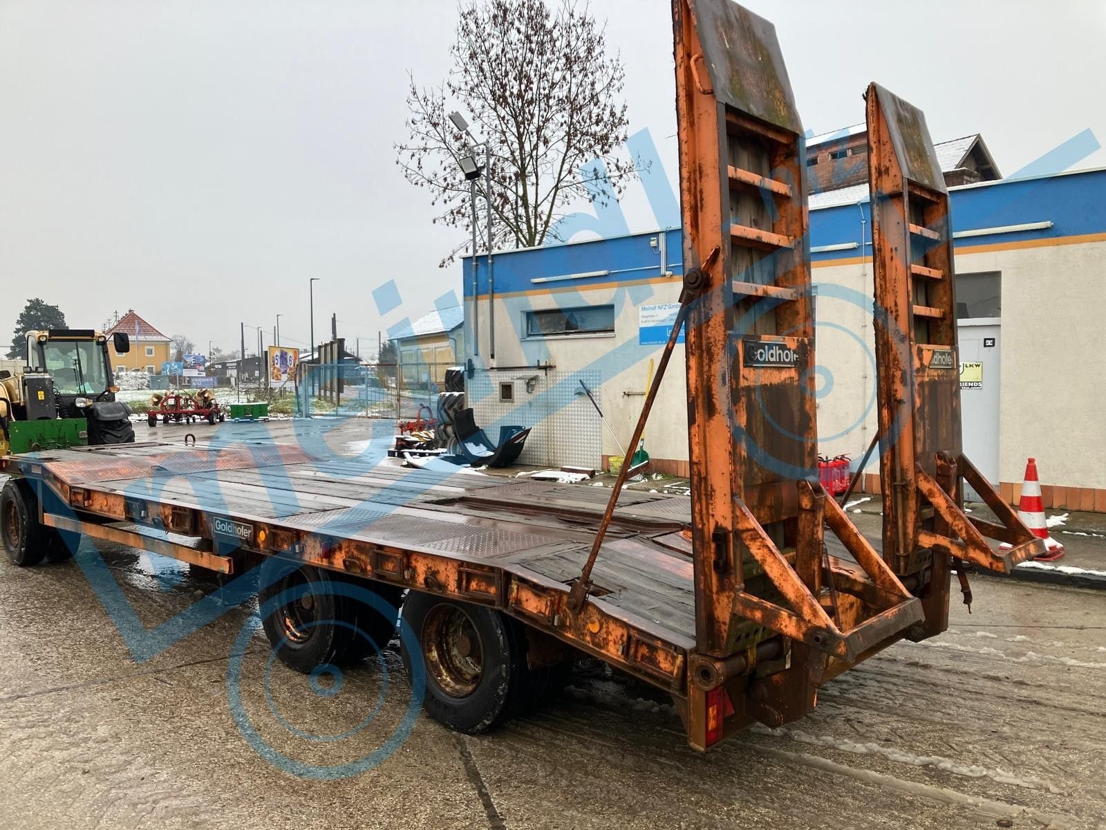 Tieflader от тип Sonstige 3 Achs Tieflader, Gebrauchtmaschine в Eferding (Снимка 9)