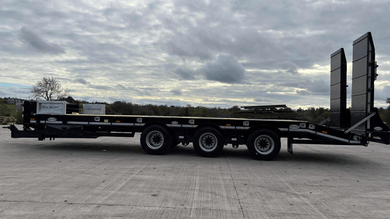 Tieflader typu Sonstige 33T LL Blokvogn, Gebrauchtmaschine v Mariager (Obrázek 5)