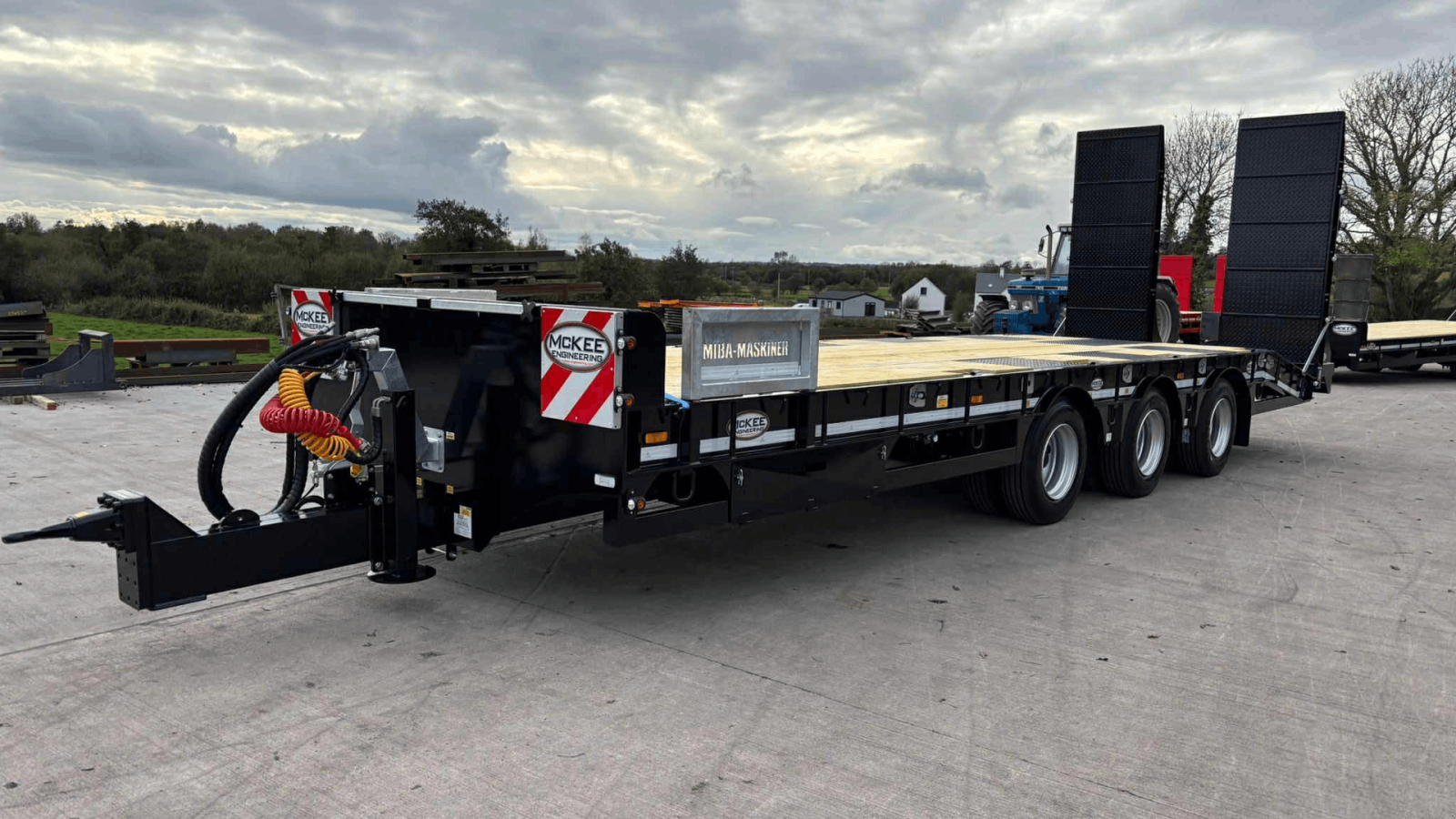 Tieflader typu Sonstige 33T LL Blokvogn, Gebrauchtmaschine v Mariager (Obrázek 3)