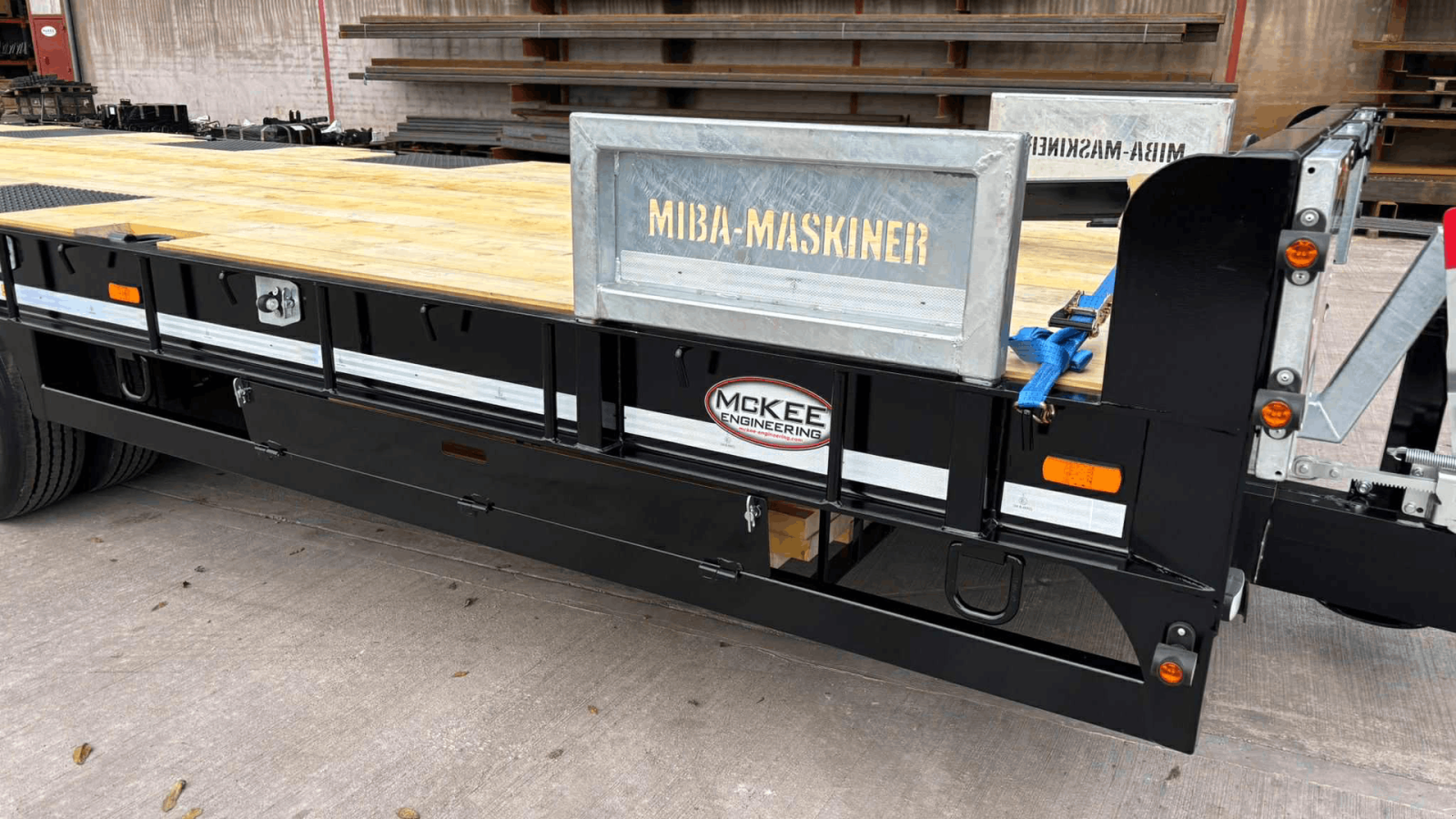 Tieflader des Typs Sonstige 33T LL Blokvogn, Gebrauchtmaschine in Mariager (Bild 12)