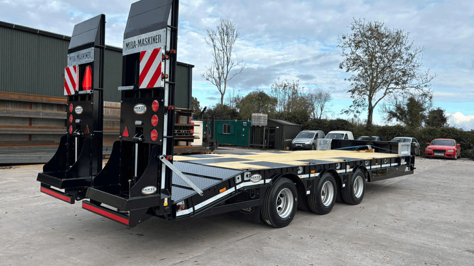 Tieflader des Typs Sonstige 33T LL Blokvogn, Gebrauchtmaschine in Mariager (Bild 10)