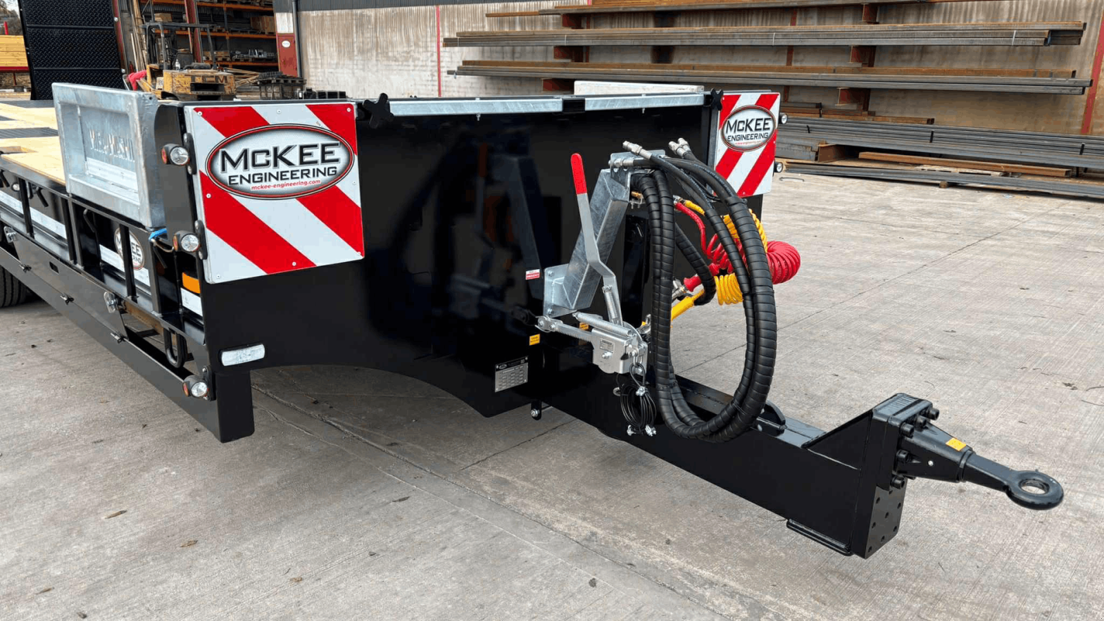 Tieflader des Typs Sonstige 33T LL Blokvogn, Gebrauchtmaschine in Mariager (Bild 2)