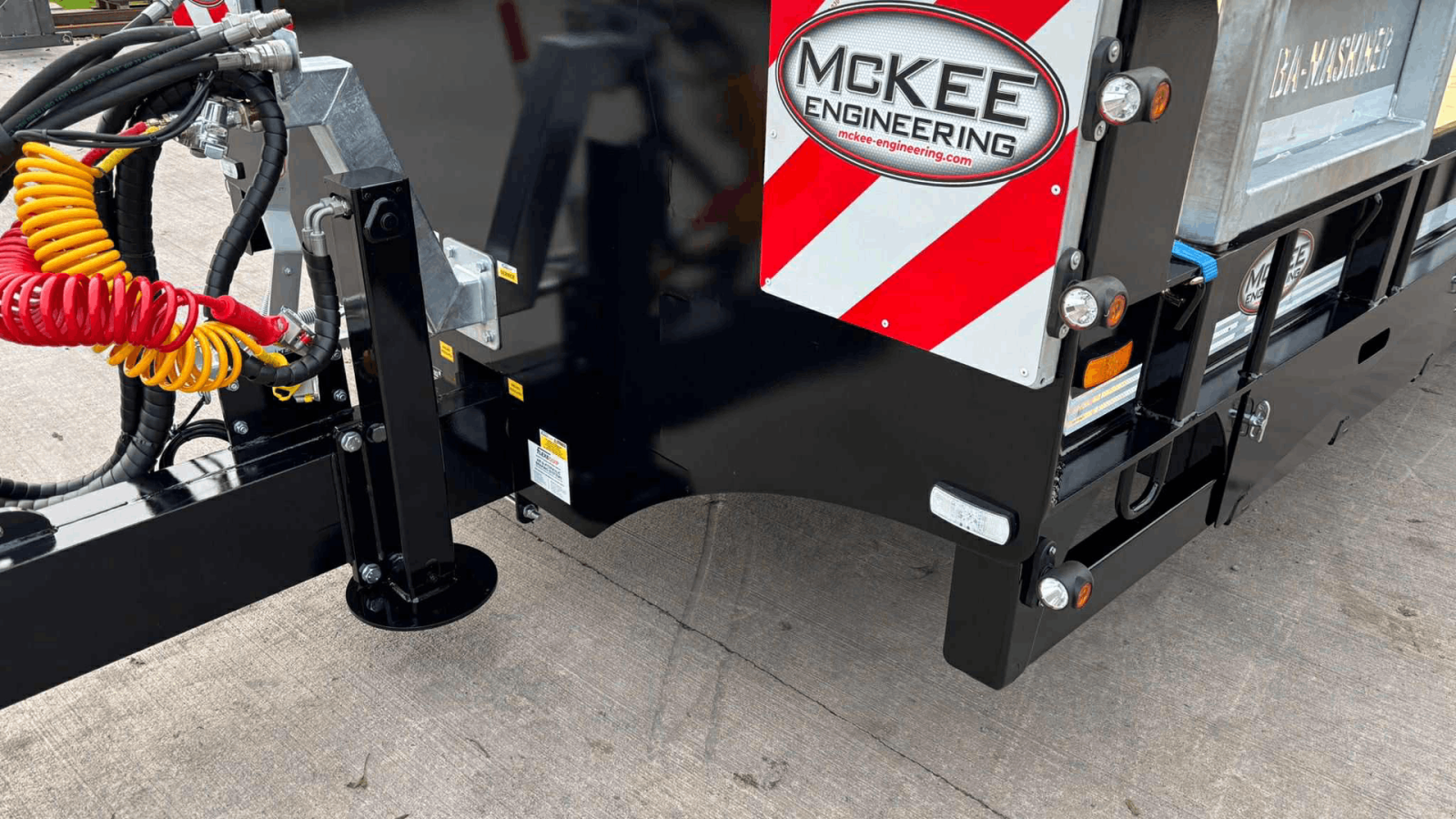 Tieflader des Typs Sonstige 33T LL Blokvogn, Gebrauchtmaschine in Mariager (Bild 4)