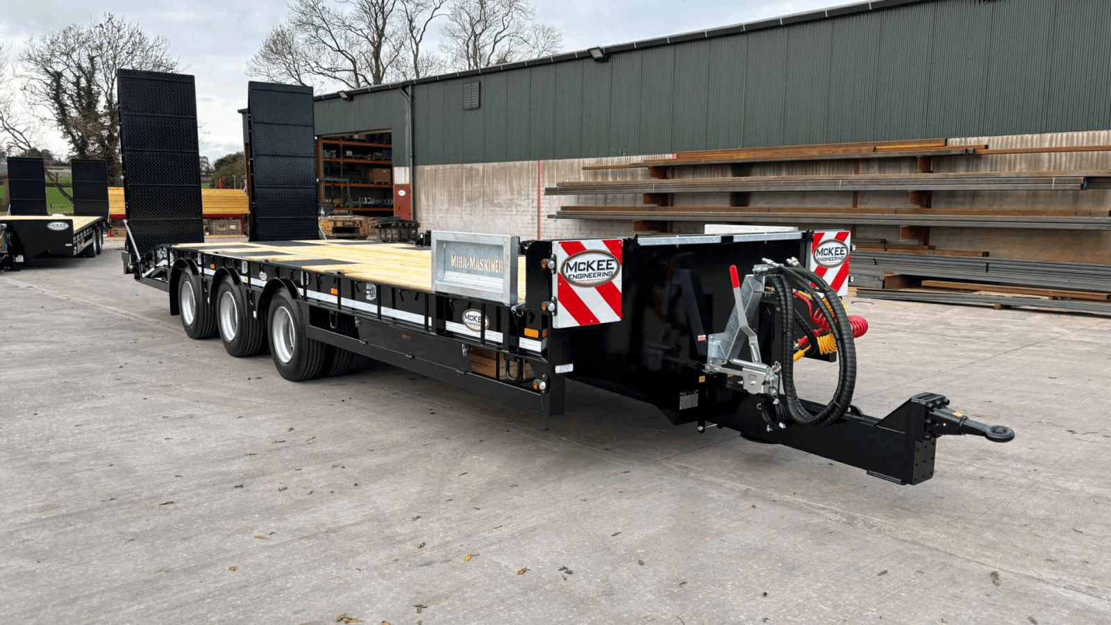 Tieflader des Typs Sonstige 33T LL Blokvogn, Gebrauchtmaschine in Mariager (Bild 1)