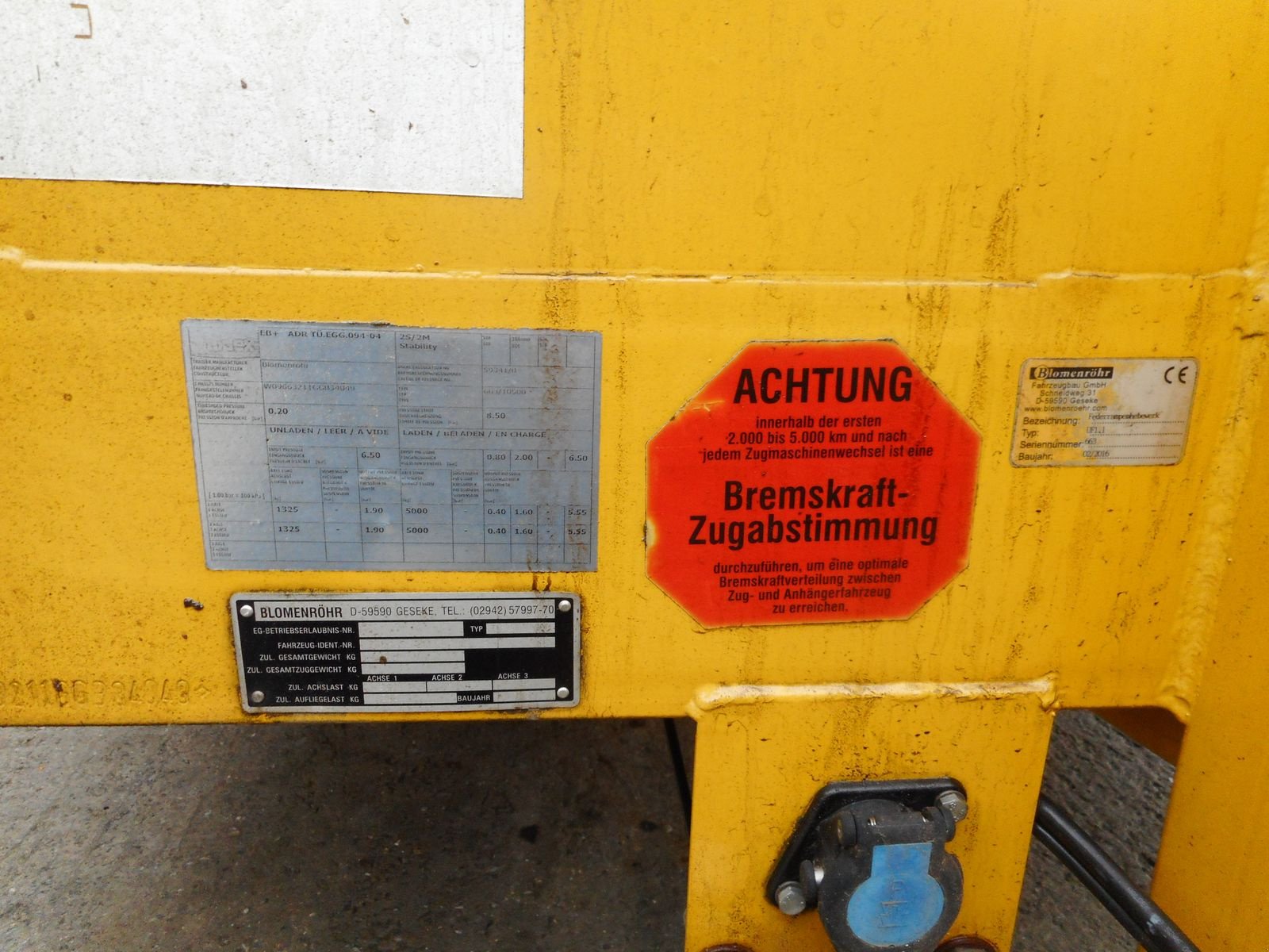 Tieflader типа Sonstige Blomenröhr Tandemtieflader mit Rampen, Gebrauchtmaschine в St. Nikolai ob Draßling (Фотография 7)