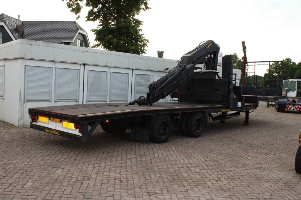 Tieflader of the type Sonstige Draco DTTAS 1200-200 HIAB R255/F1, Gebrauchtmaschine in Rucphen (Picture 1)