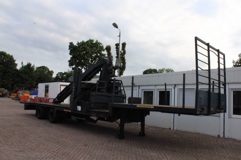 Tieflader of the type Sonstige Draco DTTAS 1200-200 HIAB R255/F1, Gebrauchtmaschine in Rucphen (Picture 2)