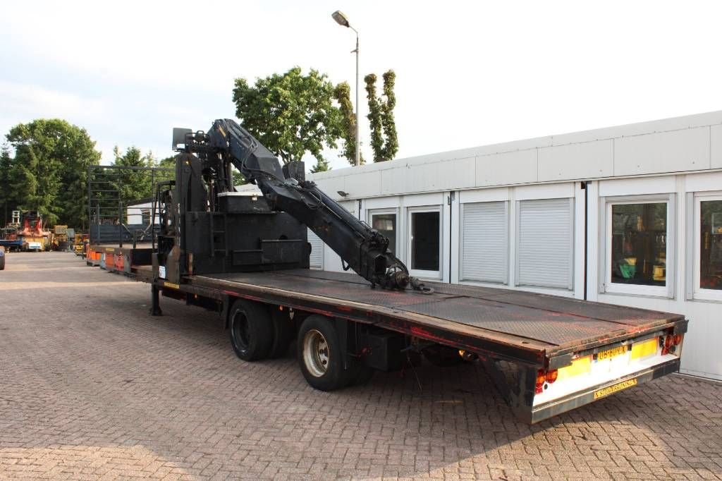 Tieflader des Typs Sonstige Draco DTTAS 1200-200 HIAB R255/F1, Gebrauchtmaschine in Rucphen (Bild 4)