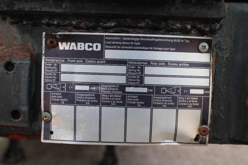 Tieflader of the type Sonstige Draco DTTAS 1200-200 HIAB R255/F1, Gebrauchtmaschine in Rucphen (Picture 5)