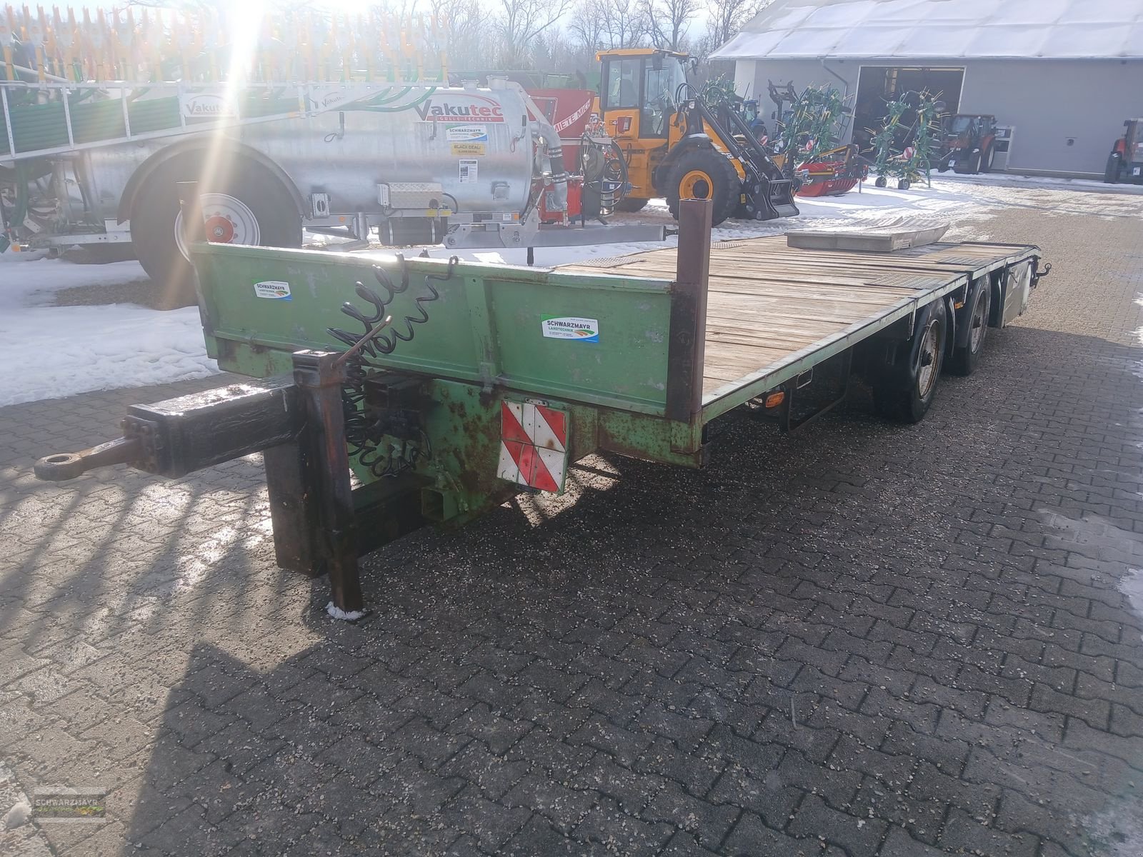 Tieflader du type Sonstige Eigenbau Tieflader, Gebrauchtmaschine en Aurolzmünster (Photo 2)