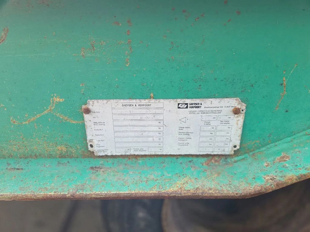 Tieflader tipa Sonstige Gheysen en Verpoort 3 AS BLADGEVEERD, RDW LANGZAAMVERKEER KENT., Gebrauchtmaschine u Emmeloord (Slika 4)