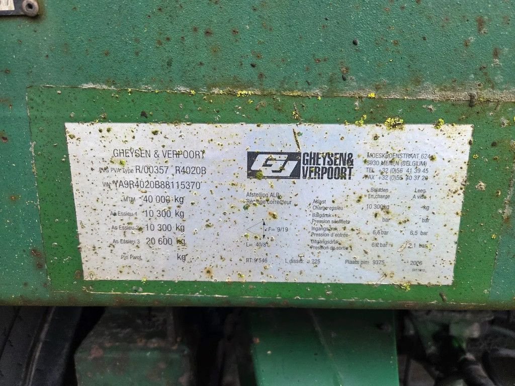 Tieflader typu Sonstige Gheysen en Verpoort 4 as hydr rampen ,verbreder,apk top staat!!, Gebrauchtmaschine v Emmeloord (Obrázok 10)
