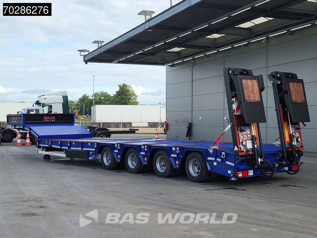 Tieflader des Typs Sonstige GVN Trailer 4 axles NEW Lift+Lenkachse Hydraulic Ramps, Neumaschine in Veghel (Bild 2)