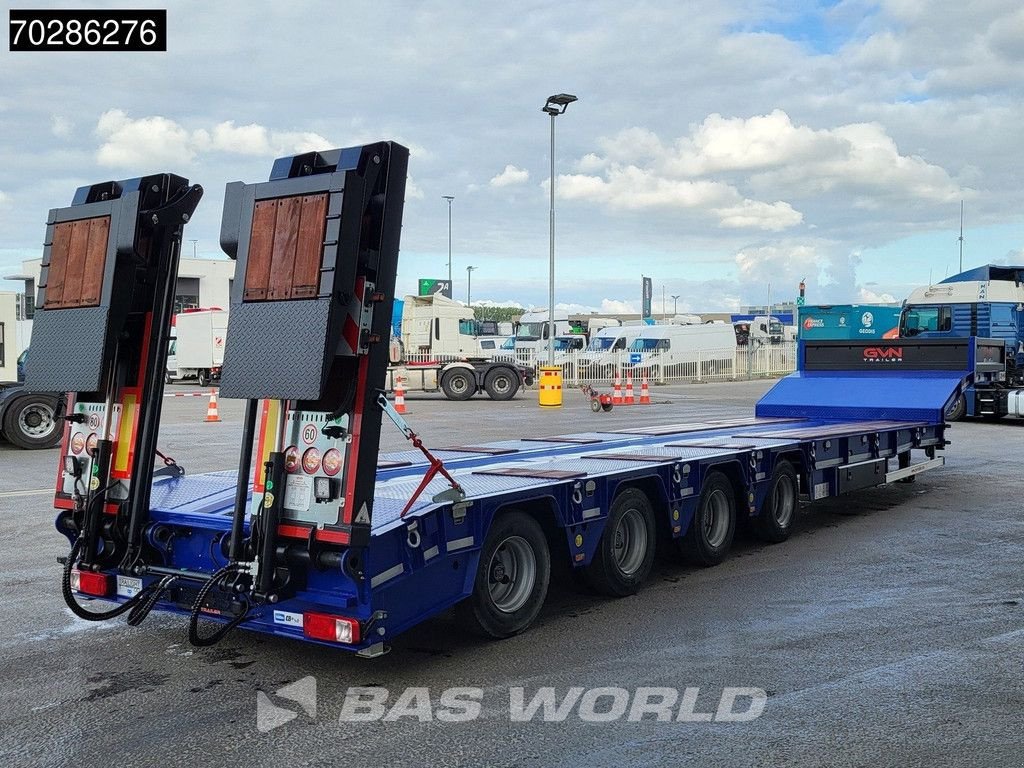 Tieflader des Typs Sonstige GVN Trailer 4 axles NEW Lift+Lenkachse Hydraulic Ramps, Neumaschine in Veghel (Bild 5)