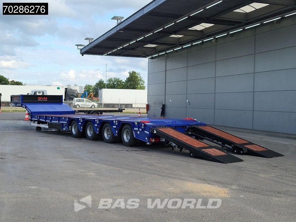 Tieflader des Typs Sonstige GVN Trailer 4 axles NEW Lift+Lenkachse Hydraulic Ramps, Neumaschine in Veghel (Bild 11)