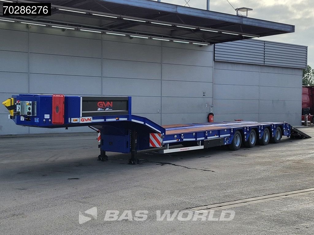 Tieflader des Typs Sonstige GVN Trailer 4 axles NEW Lift+Lenkachse Hydraulic Ramps, Neumaschine in Veghel (Bild 10)