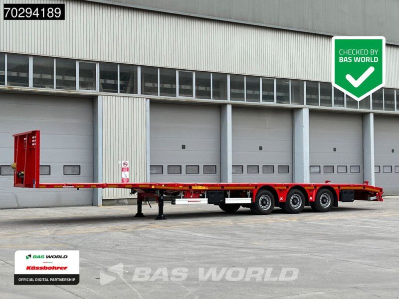 Tieflader Türe ait Sonstige K&auml;ssbohrer 3 axles 3 axles mega extendable HD platform, Neumaschine içinde Veghel (resim 1)