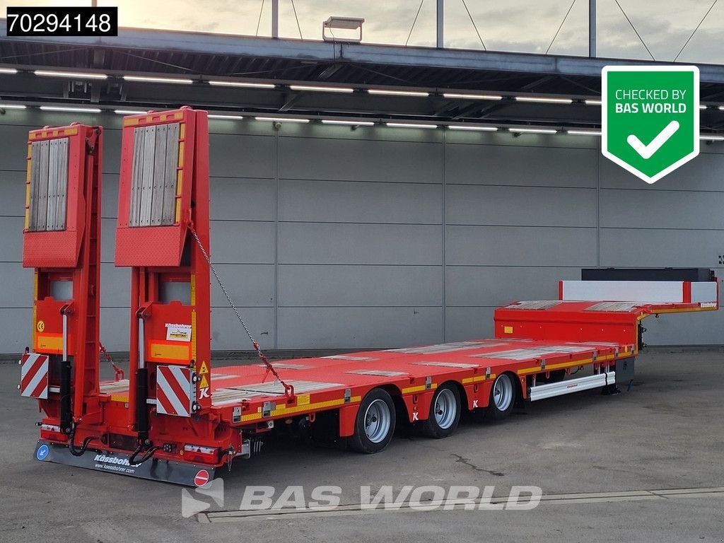 Tieflader Türe ait Sonstige K&auml;ssbohrer LB3E 3 axles Steering+Lift Axle Extendable Ramps, Neumaschine içinde Veghel (resim 2)