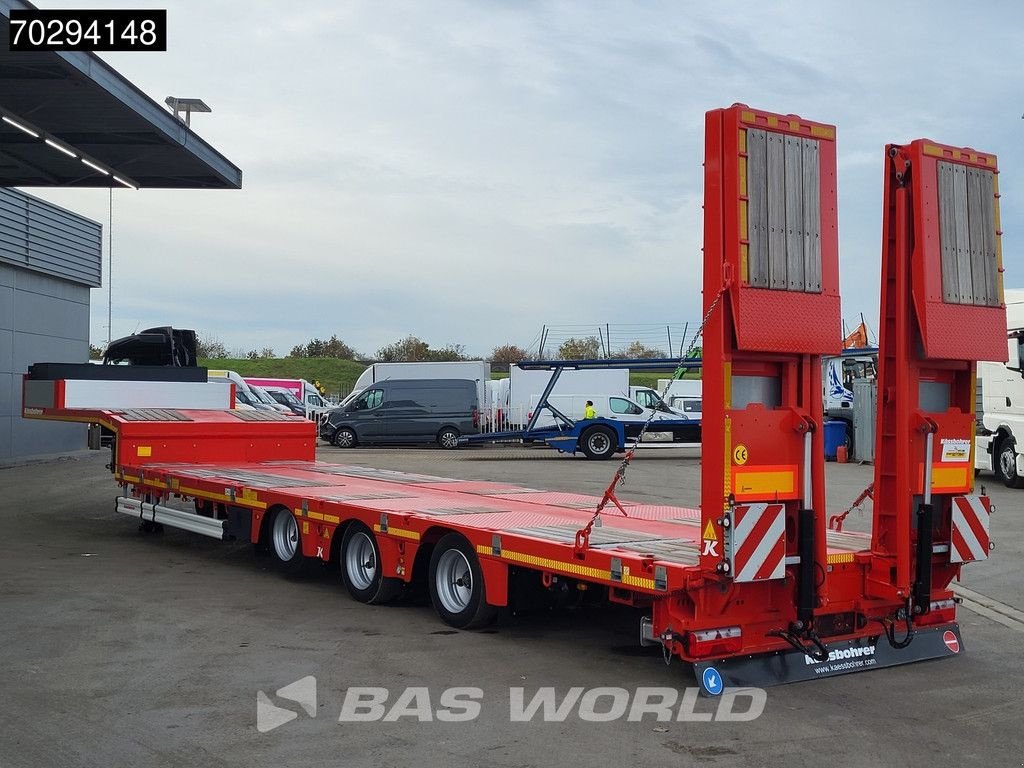 Tieflader Türe ait Sonstige K&auml;ssbohrer LB3E 3 axles Steering+Lift Axle Extendable Ramps, Neumaschine içinde Veghel (resim 5)