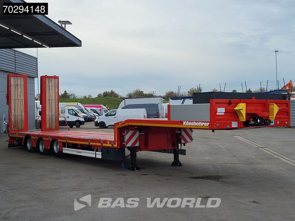 Tieflader Türe ait Sonstige K&auml;ssbohrer LB3E 3 axles Steering+Lift Axle Extendable Ramps, Neumaschine içinde Veghel (resim 7)