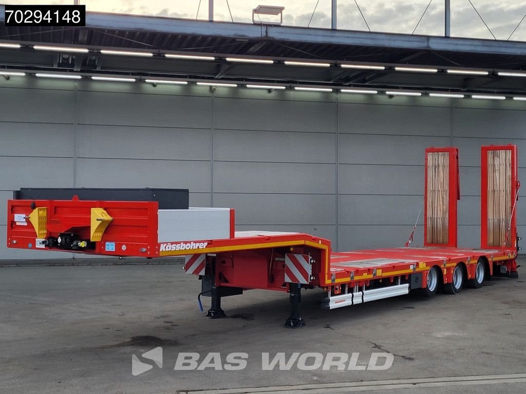 Tieflader Türe ait Sonstige K&auml;ssbohrer LB3E 3 axles Steering+Lift Axle Extendable Ramps, Neumaschine içinde Veghel (resim 3)