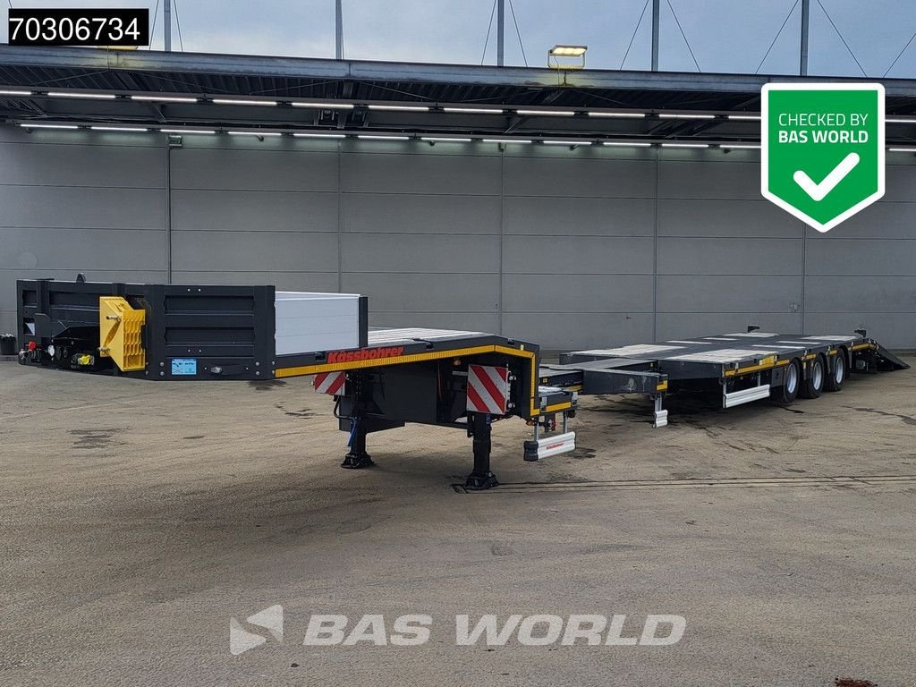 Tieflader Türe ait Sonstige K&auml;ssbohrer LB3E NEW Steering+Lift Axle Extendable Ramps, Neumaschine içinde Veghel (resim 1)
