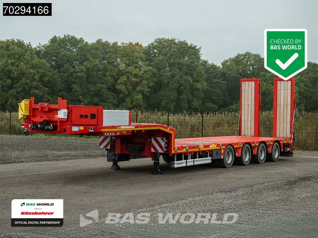 Tieflader des Typs Sonstige K&auml;ssbohrer LB4E 3 axles Extendable Ramps 1x Lift 3x Steering Axle, Neumaschine in Veghel (Bild 1)