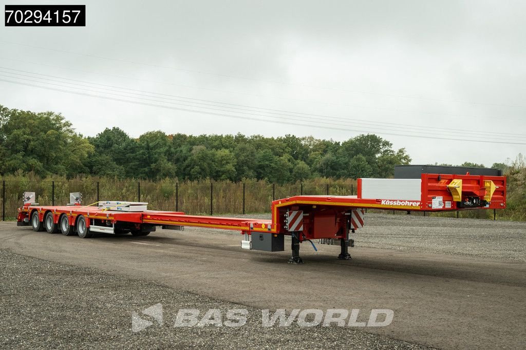 Tieflader tip Sonstige K&auml;ssbohrer LB4E 4 axles Extendable - 615cm 1x Lift + 2xSteering Axle, Neumaschine in Veghel (Poză 3)