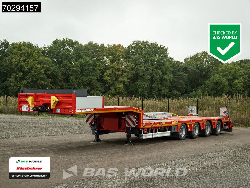 Tieflader tip Sonstige K&auml;ssbohrer LB4E 4 axles Extendable - 615cm 1x Lift + 2xSteering Axle, Neumaschine in Veghel (Poză 1)