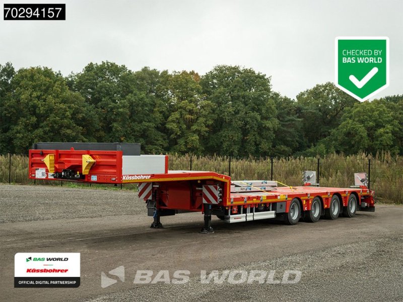 Tieflader Türe ait Sonstige K&auml;ssbohrer LB4E 4 axles Extendable - 615cm 1x Lift + 2xSteering Axle, Neumaschine içinde Veghel (resim 1)