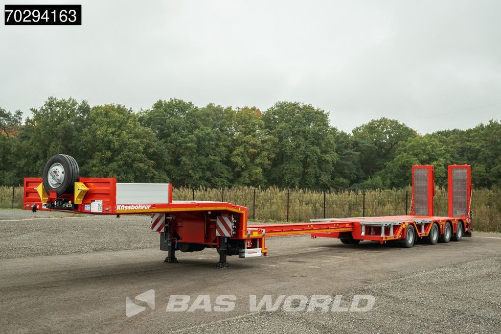 Tieflader of the type Sonstige K&auml;ssbohrer LB4E 4 axles Hydr. Ramps 620cm-Extendable Lift+ 2x Steering Axle, Neumaschine in Veghel (Picture 2)