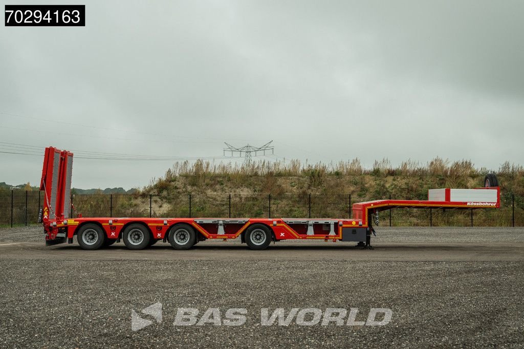 Tieflader of the type Sonstige K&auml;ssbohrer LB4E 4 axles Hydr. Ramps 620cm-Extendable Lift+ 2x Steering Axle, Neumaschine in Veghel (Picture 7)