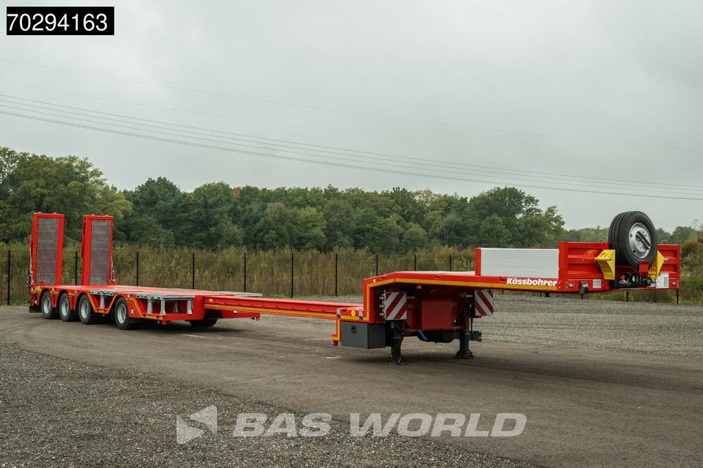 Tieflader of the type Sonstige K&auml;ssbohrer LB4E 4 axles Hydr. Ramps 620cm-Extendable Lift+ 2x Steering Axle, Neumaschine in Veghel (Picture 5)