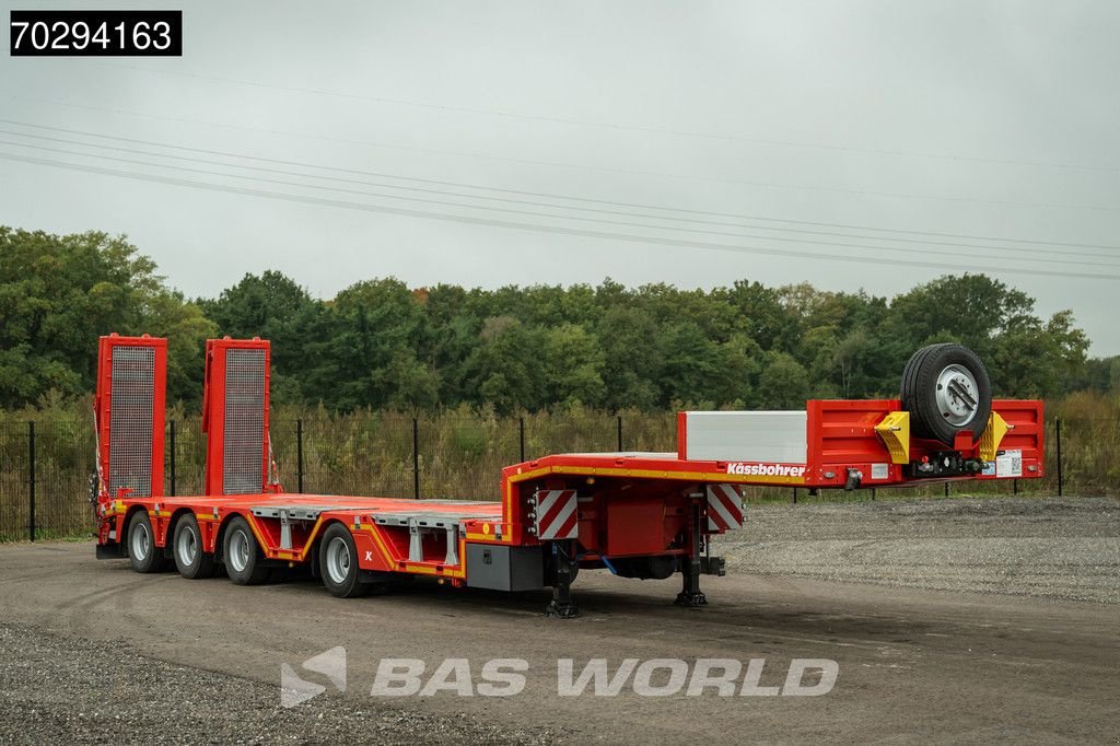 Tieflader of the type Sonstige K&auml;ssbohrer LB4E 4 axles Hydr. Ramps 620cm-Extendable Lift+ 2x Steering Axle, Neumaschine in Veghel (Picture 3)